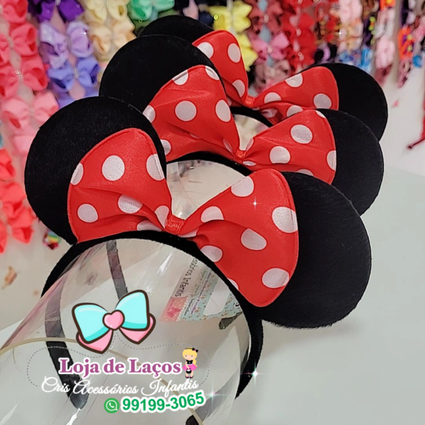 Tiara Minnie Vermelha