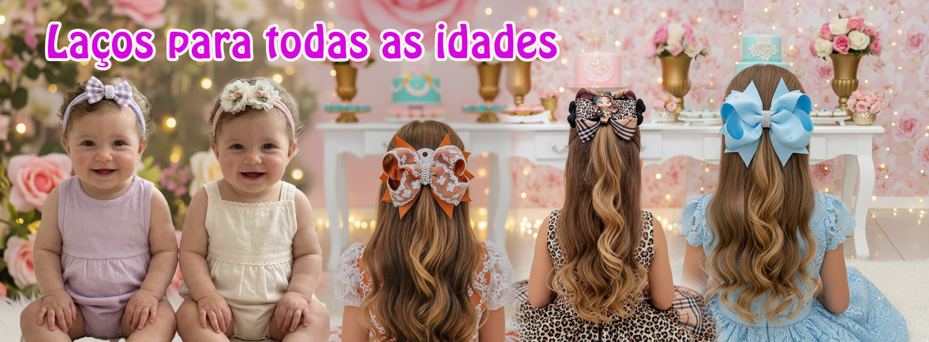 Banner - Laços para todas as idades