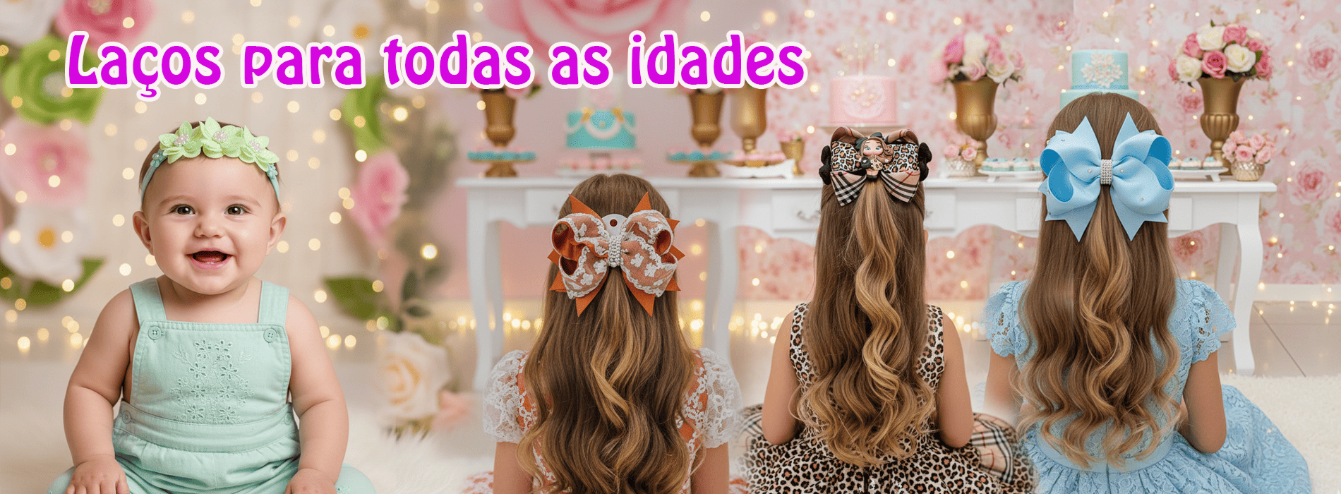 Banner - Laços para todas as idades