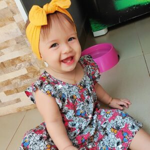 Turbante Faixinha - uso a partir de 3 meses