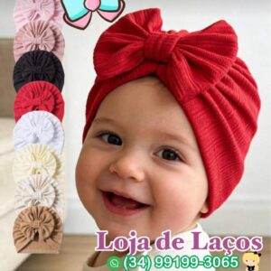 Turbante Touca Infantil