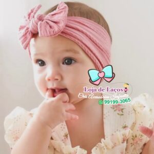 Turbante Faixa para bebê
