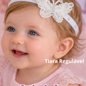 Tiara regulável Batizado