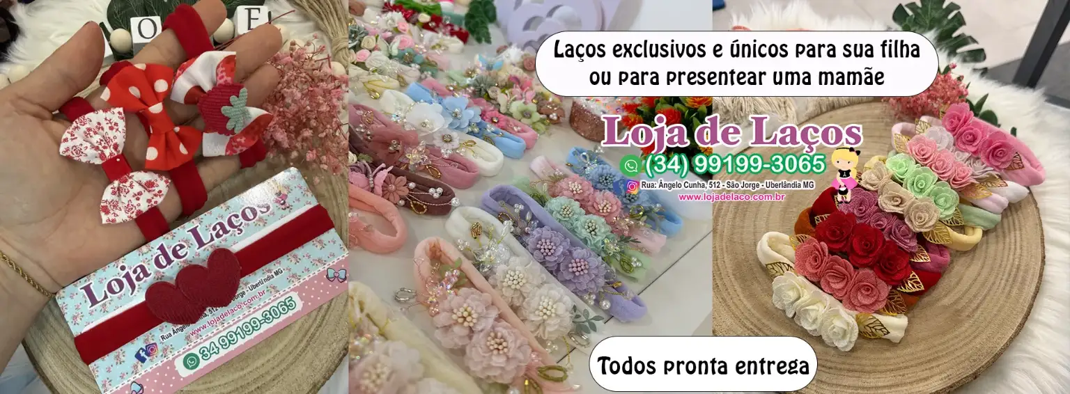 Loja de Laços - laços e tiaras para bebê