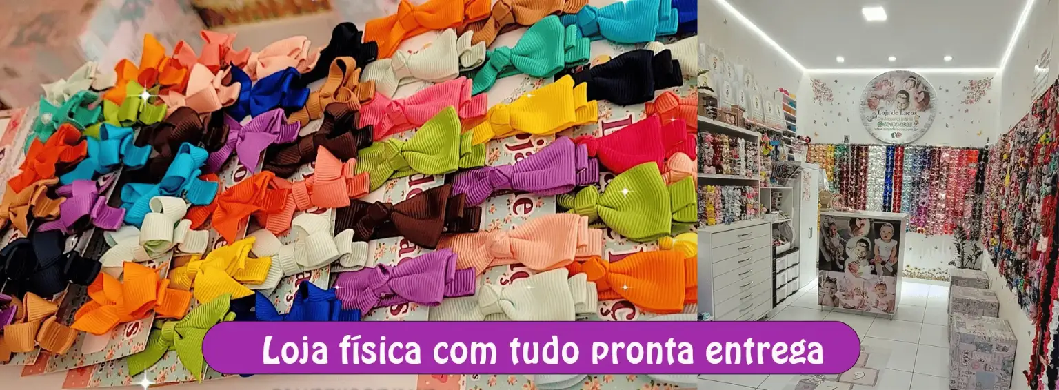 Loja de Laços - laços e tiaras para bebê