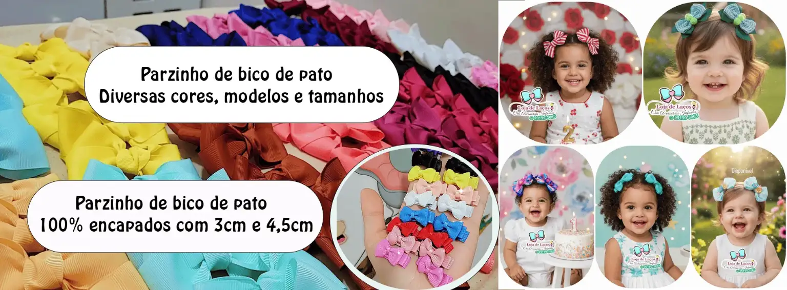 Loja de Laços - laços e tiaras para bebê